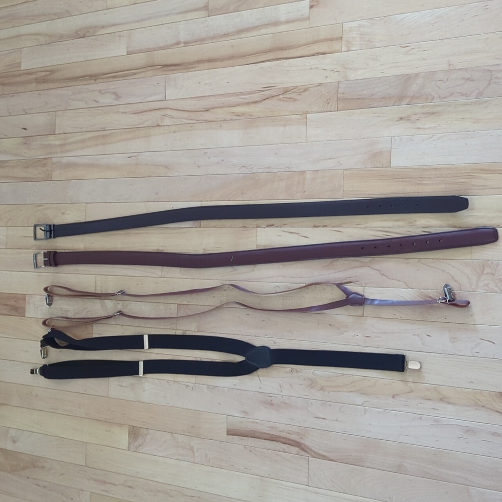 Belts and suspenders